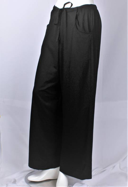 Alice & Lily cotton spandex  trousers w pockets black STYLE: AL/ND-383 SIZES : S/M/L